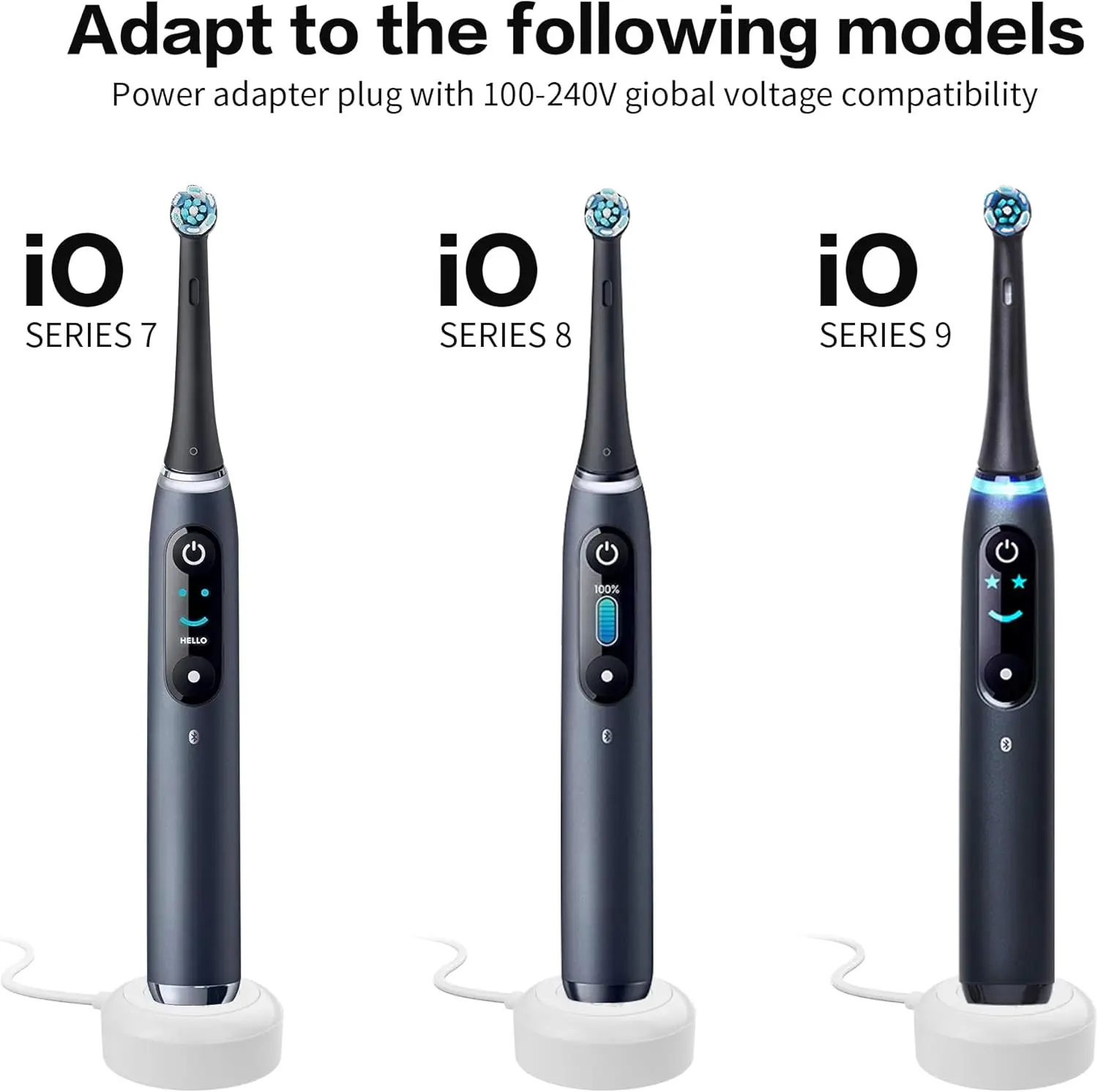 Electric Toothbrush Replacement - Braun Oral B Series 7, 8, 9