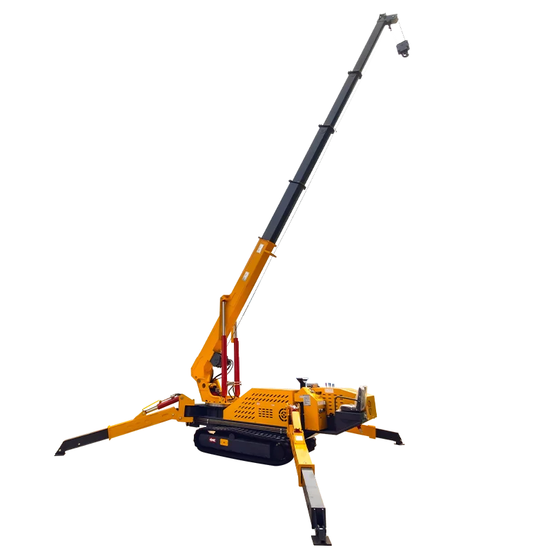 Lightweight Spider Crane with Easy Transport
