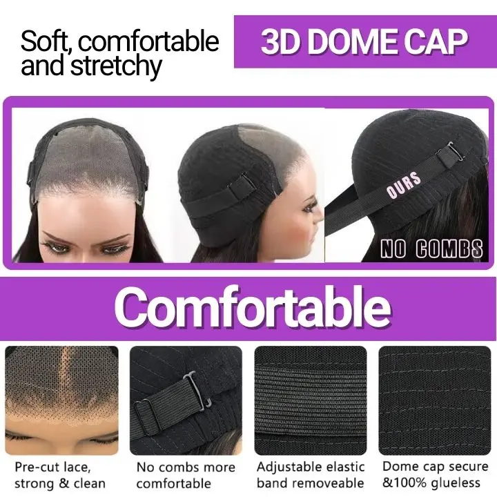 Perruque courte vietnamienne - Vue 5