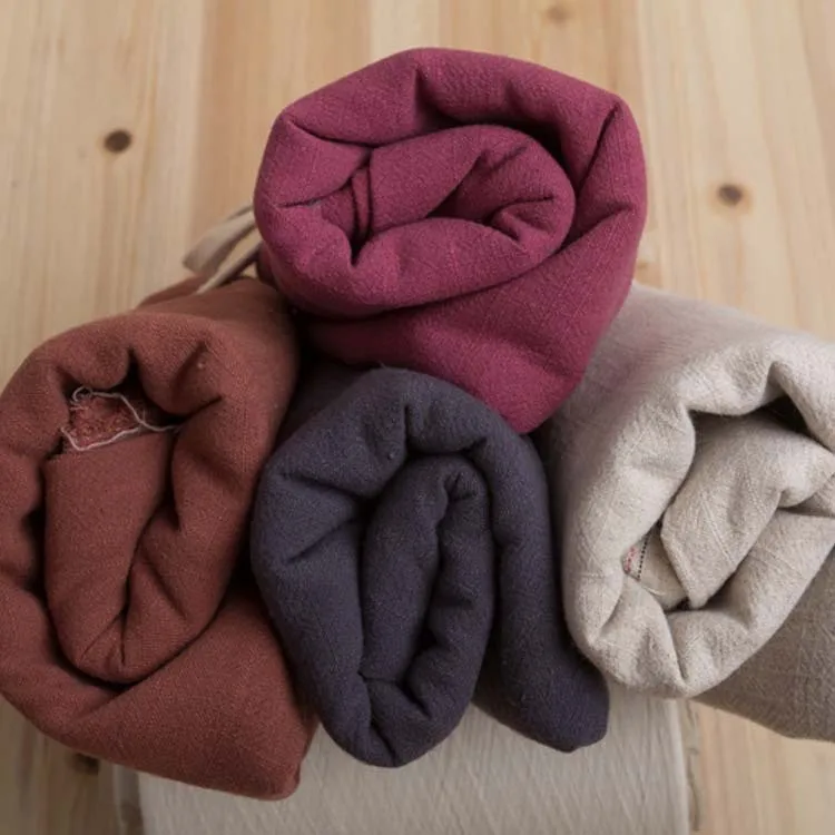 Оптовая Продажа с фабрики льняная ткань рулоны французская одежда стираемая вискоза органическая для одежды по метру