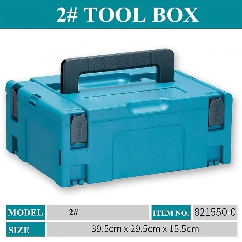 Original MKT Makpac Combination Plastic Carrying Box Hardware Tool Box Household Insulation Box Maintenance Multifunctional