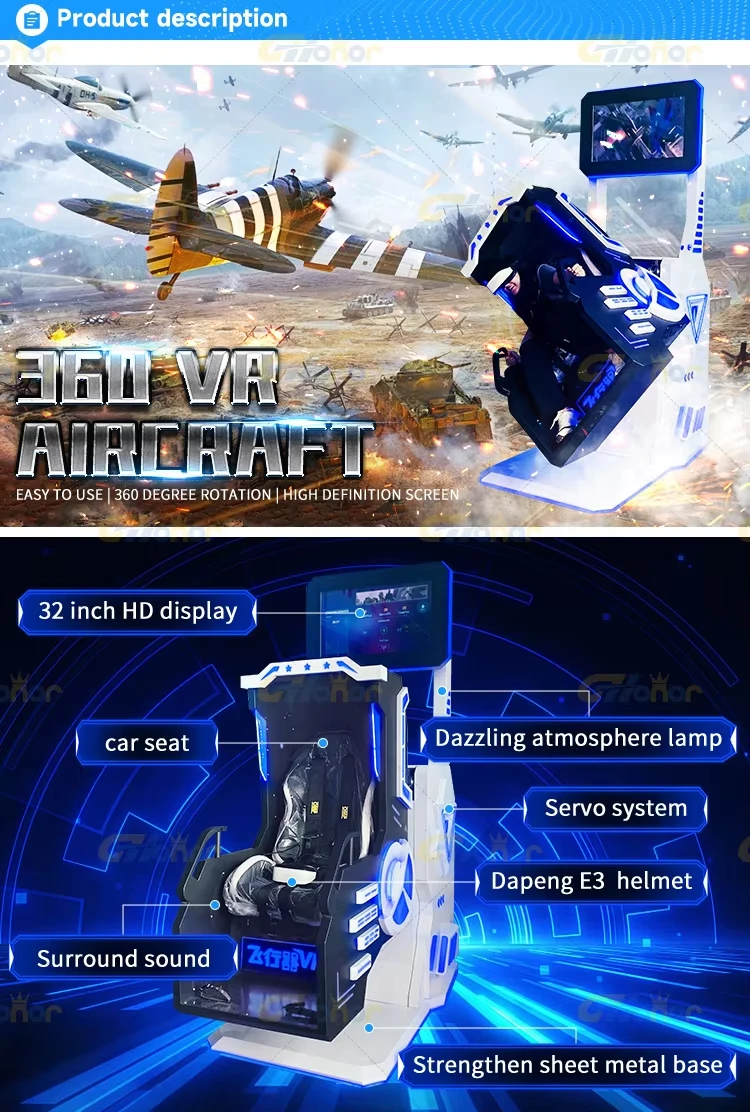 Amusement Park Simulator Shooting Vr Running Platform 360 Degree VR Treadmill Vr Simulator Price