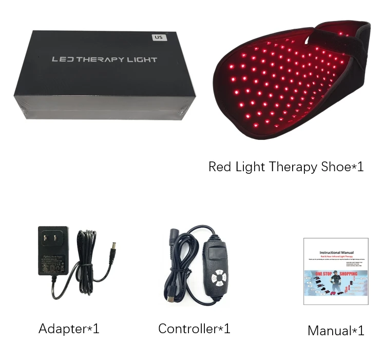 Home Use Foot Care Red Light Therapy Wrap details