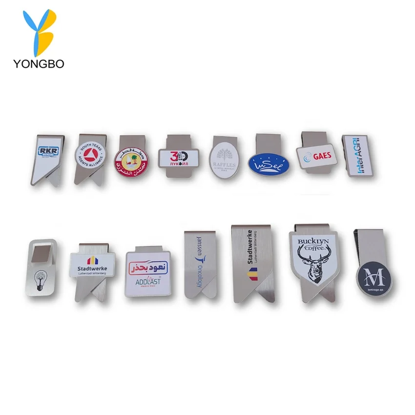 Высококачественная Серебряная закладка для блокнота зажимы бумаги аксессуары крыльев офиса канцелярские принадлежности