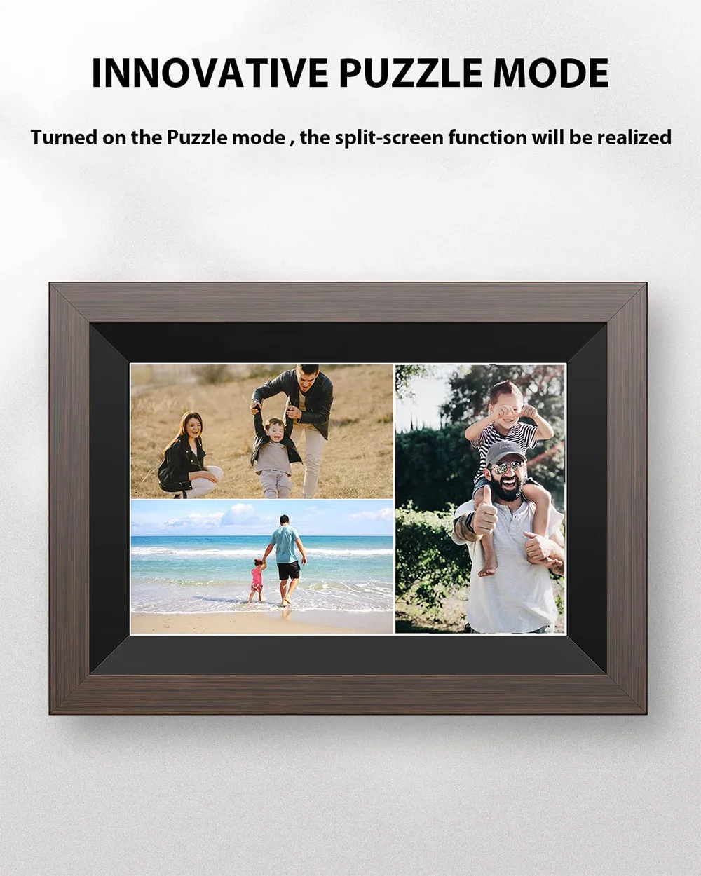 10.1" HD IPS Touch Screen Digital Picture Frame WiFi Sexy Send Picture Video Though Frameo App 16G 32GB