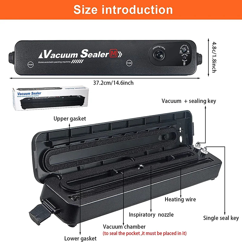 The Latest 2021 Mini Silvercrest Vacuum Sealer Buy The Latest 2021