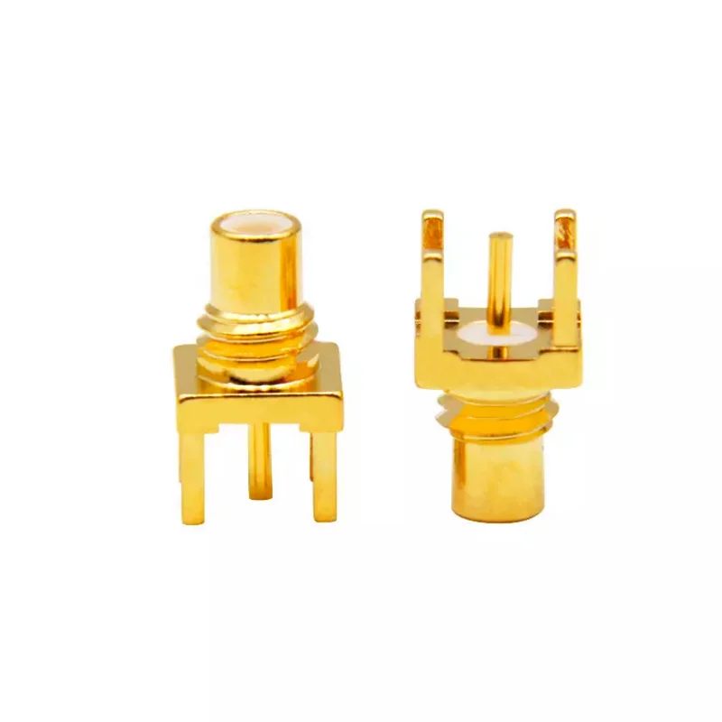 Factory Supply Smc Male PCB Mounting Rf Coaxial Connectors Customizable