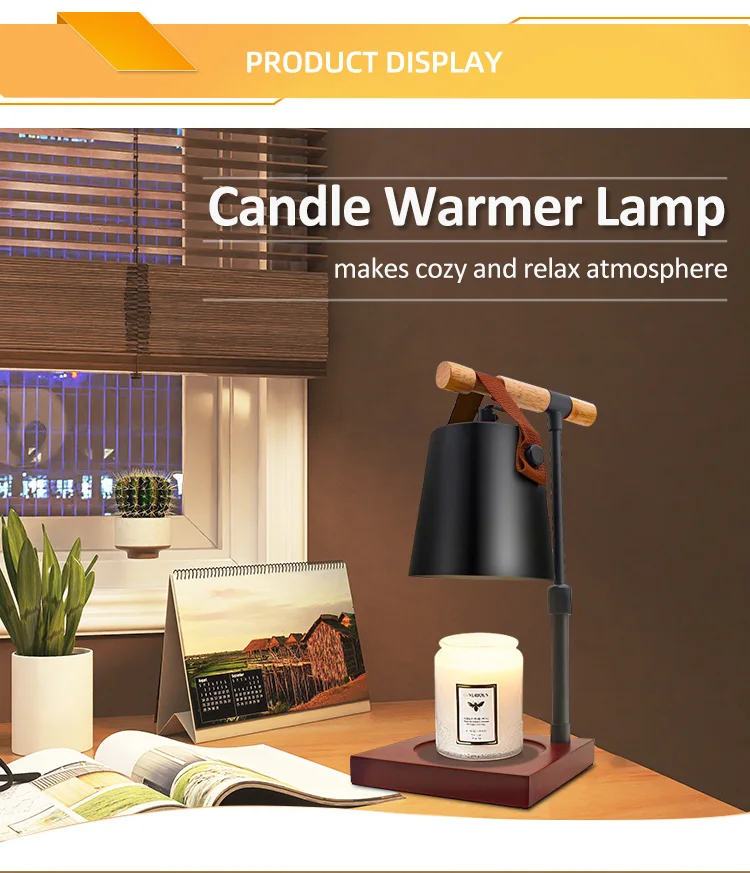 Ecofriendly Dimming Bedside Candle Warmer Lamp For Home Decor Melting