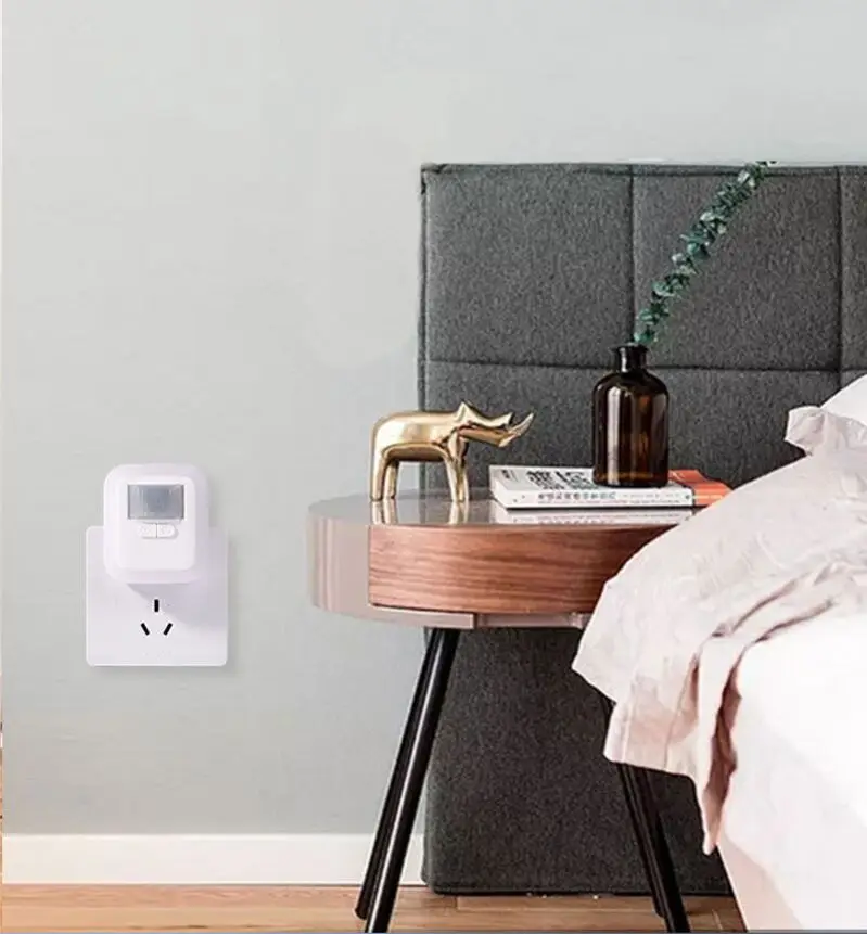 Hot Sale Led Mini Dimmable Plugin Wall Lamp Motion Sensor Veilleuse