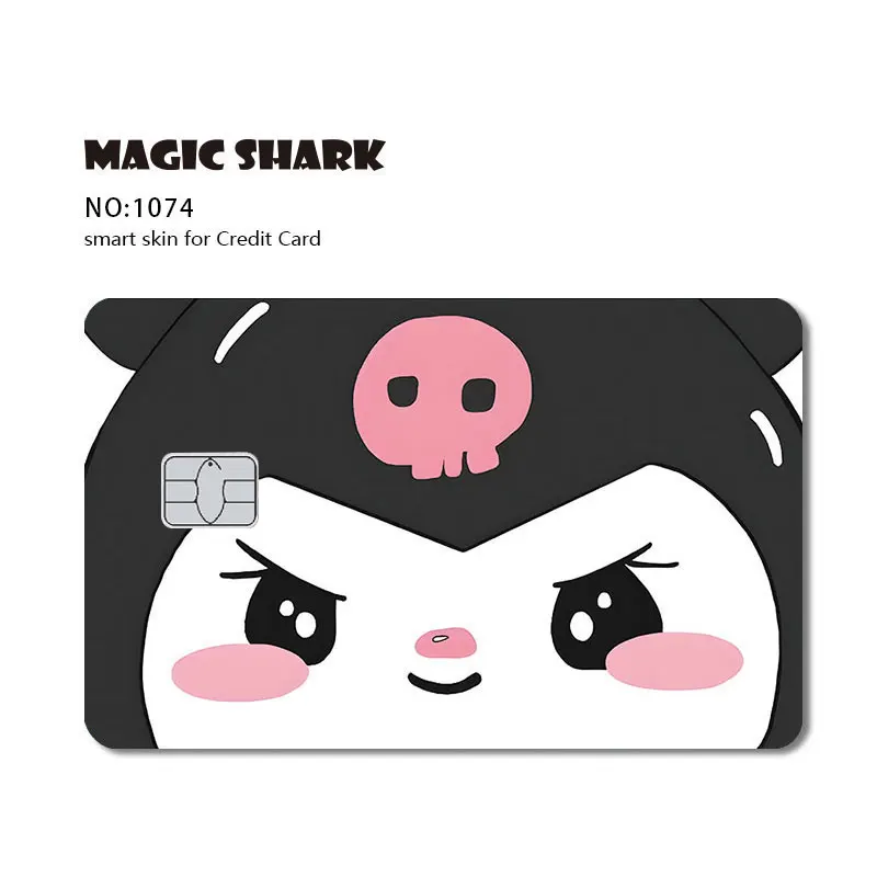 Magic Shark 3M Material Waterproof Personalised Debit Credit Card Skin OEM Multi Design Custom Bank Credit Card Sticker