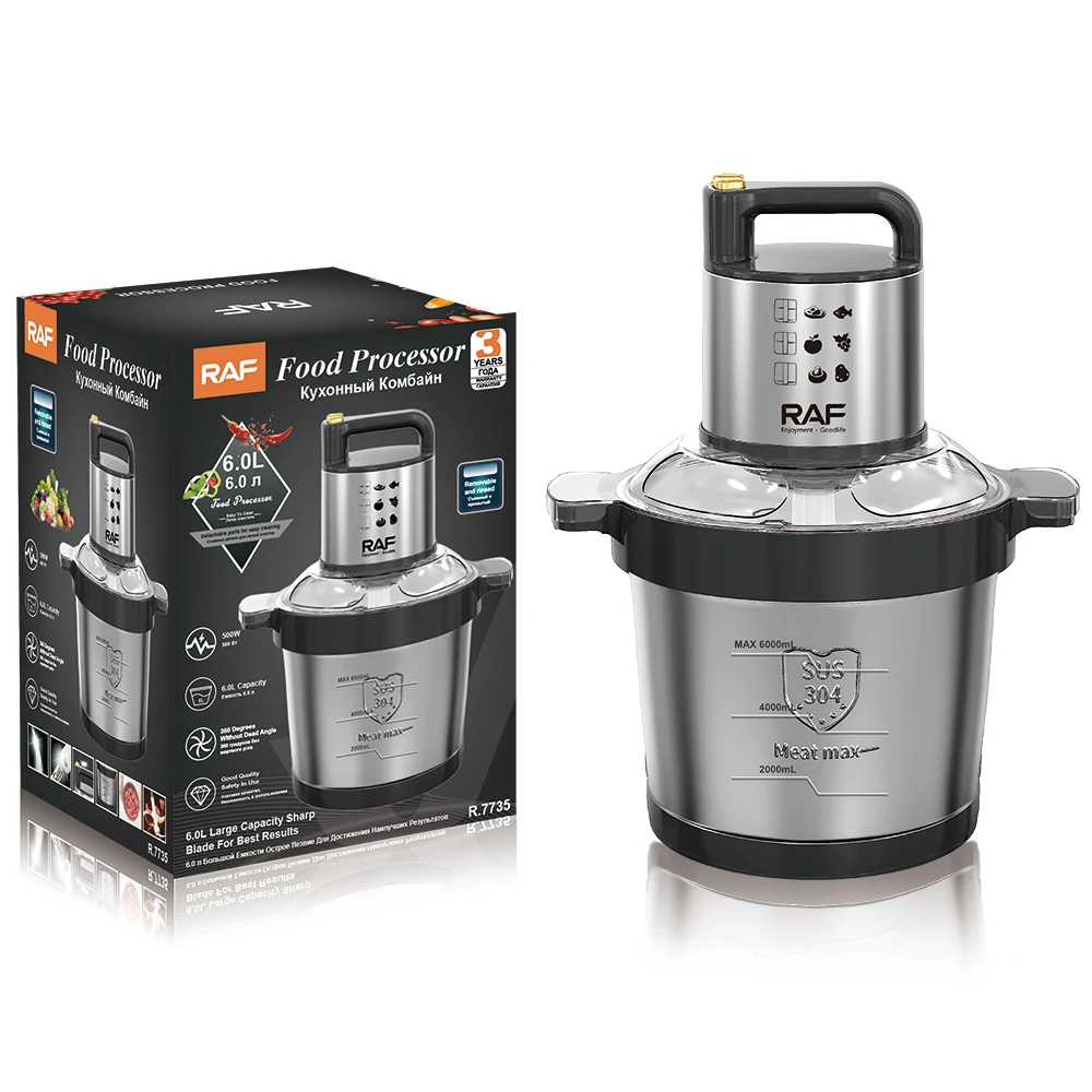 6L Big size Automatic Bounding and Cook Blender Swallow Maker for Food Mixer