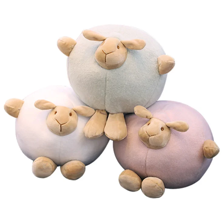 factory wholesale nordic style pillow soft toy plush animal lamb