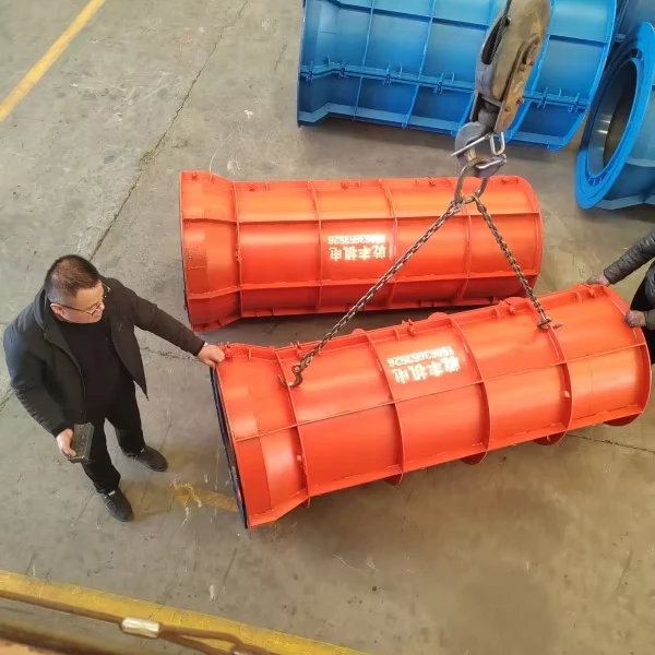 Reinforced Concrete Pipe Production LineCement Pipe Making  Machine Concrete Pipe Mould