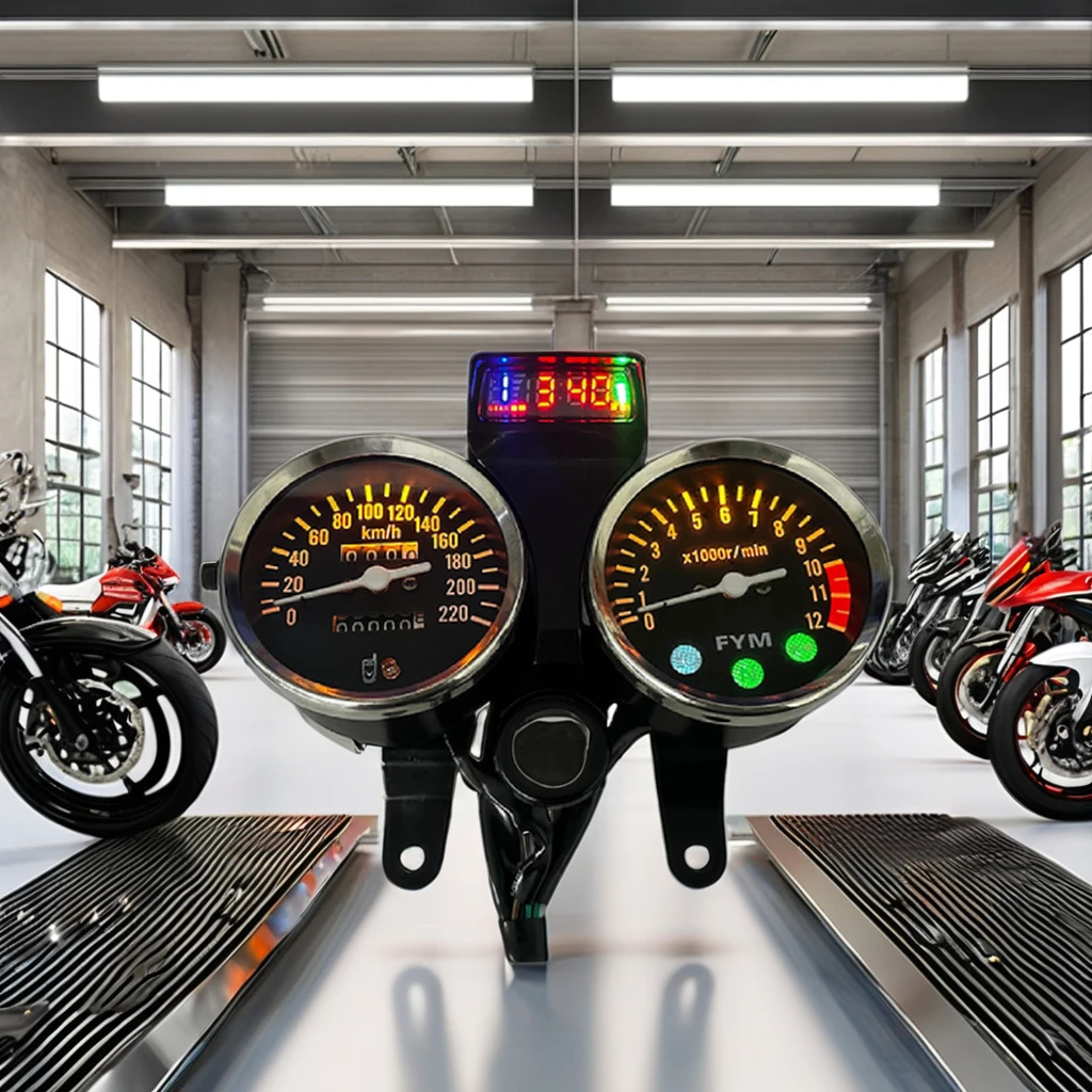 Motorcycle Odometer Speedometer Tachometer Speedo Gauge For Suzuki CN125 GN 125 - Price history & Review | AliExpress Seller - AlphaRider Store