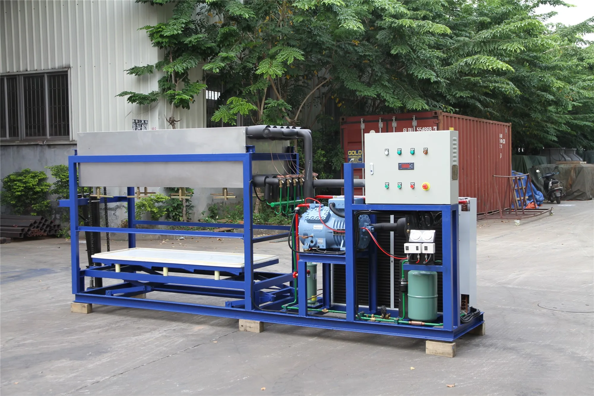 New Hot Product Solid Ice Block Machine 2ton For Mini Ice Block Plant Buy Machine Ice 2 Ton