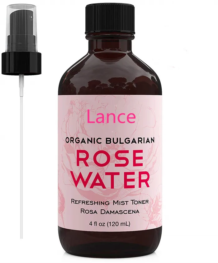organic rosewater spray