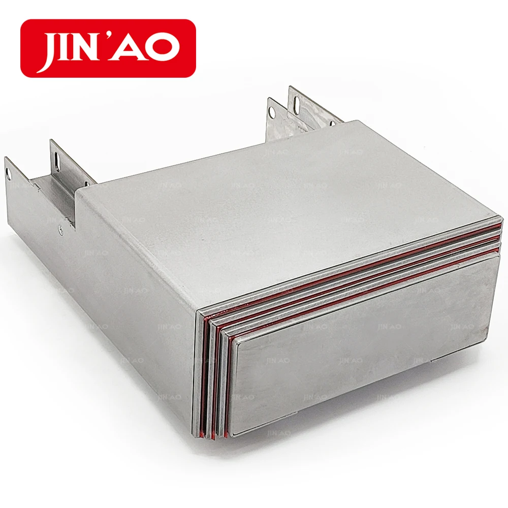 Preferential price customization stainless steel machine tool board bellows duct cover guide shield armored bellows cover