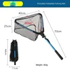 Triangular folding dip net-single section model