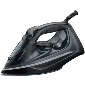 2200W Electric Iron 380ml Anti-Drip Steam Non-Stick Vertical Steam Ceramic Auto-Off Portable for Household Car Clothes Care