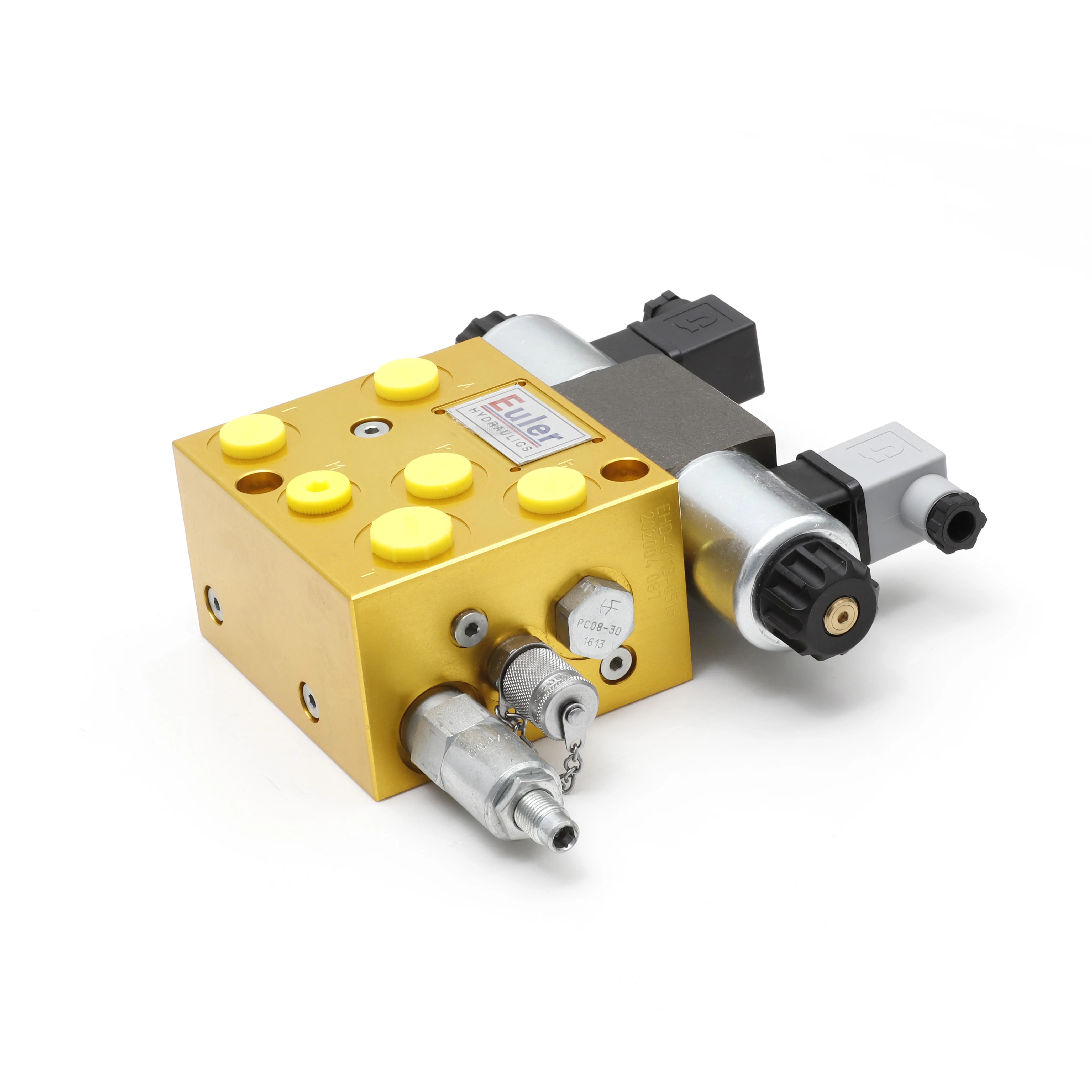 Hydraulic Valve Block Used for Driverless Steering Controls of Tractor, 3 Valve Manifold