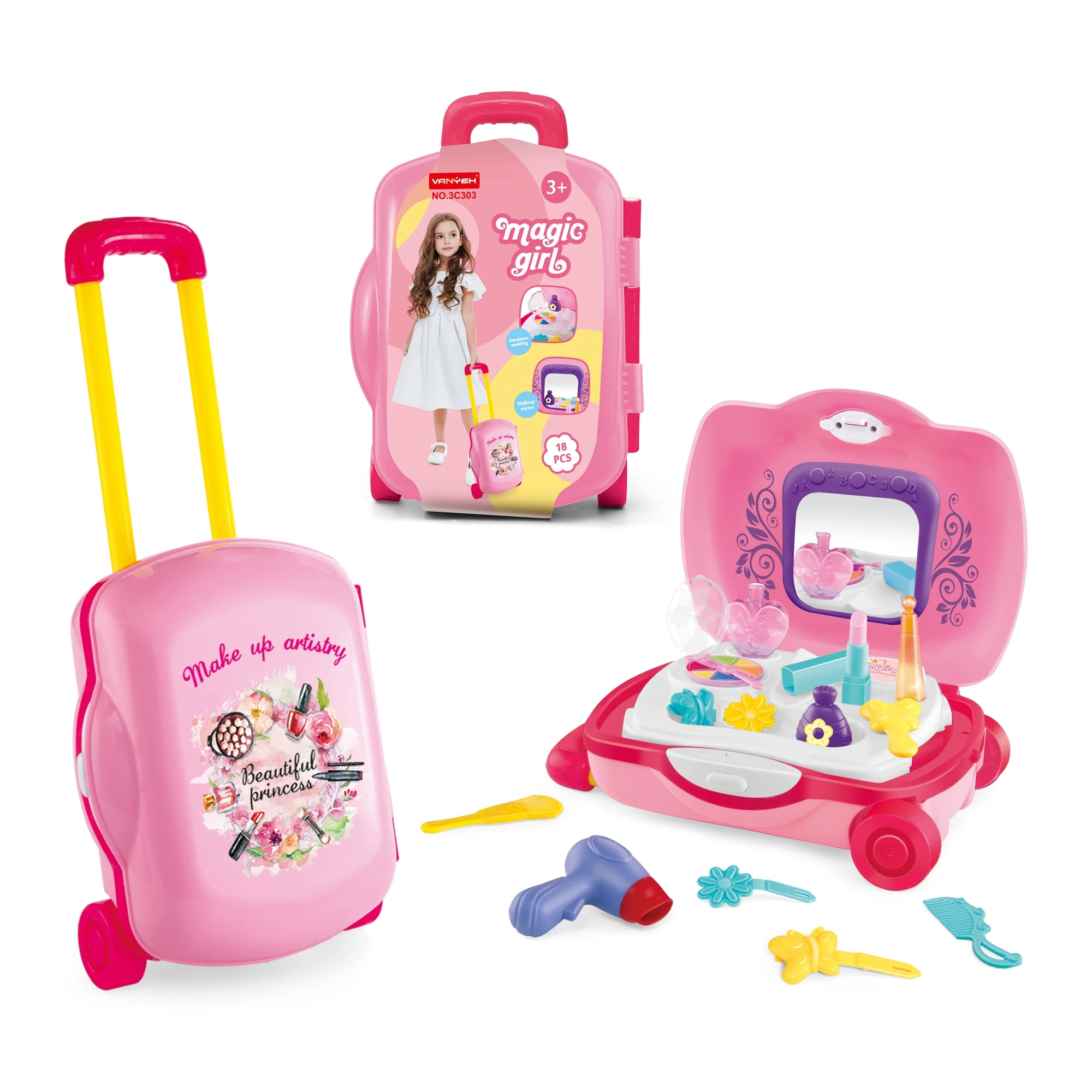 Косметика чемодан ролевые игры дети играть дома игрушки