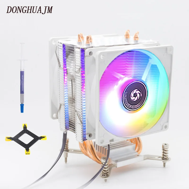 Изготовленный На Заказ 12v алюминиевый rgb с тепловым стержнем heat pipe cpu Охлаждающий Вентилятор deepcool процессорный кулер для intel LGA 1150/1151/1155/1156/1200