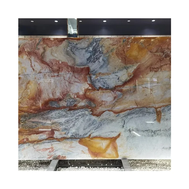 Luxury Design Emerald Pearl Green Quartzite Stone Decoration Luxury Home Design