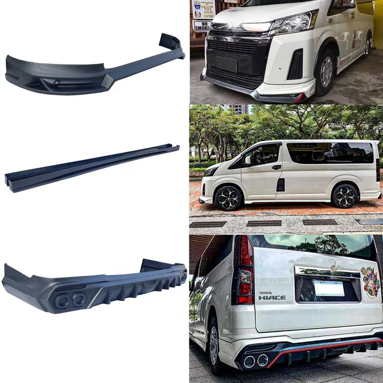 Hiace Bodykit Low Roof Modified Body Kits Front Rear Bumper