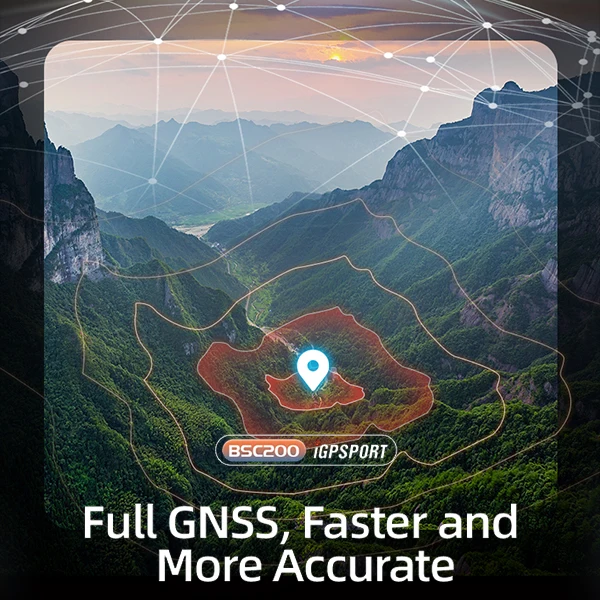 Новое поступление BSC200 IGPSPORT велосипедный компьютер GPS BLE ANT + дорожная навигация для езды на