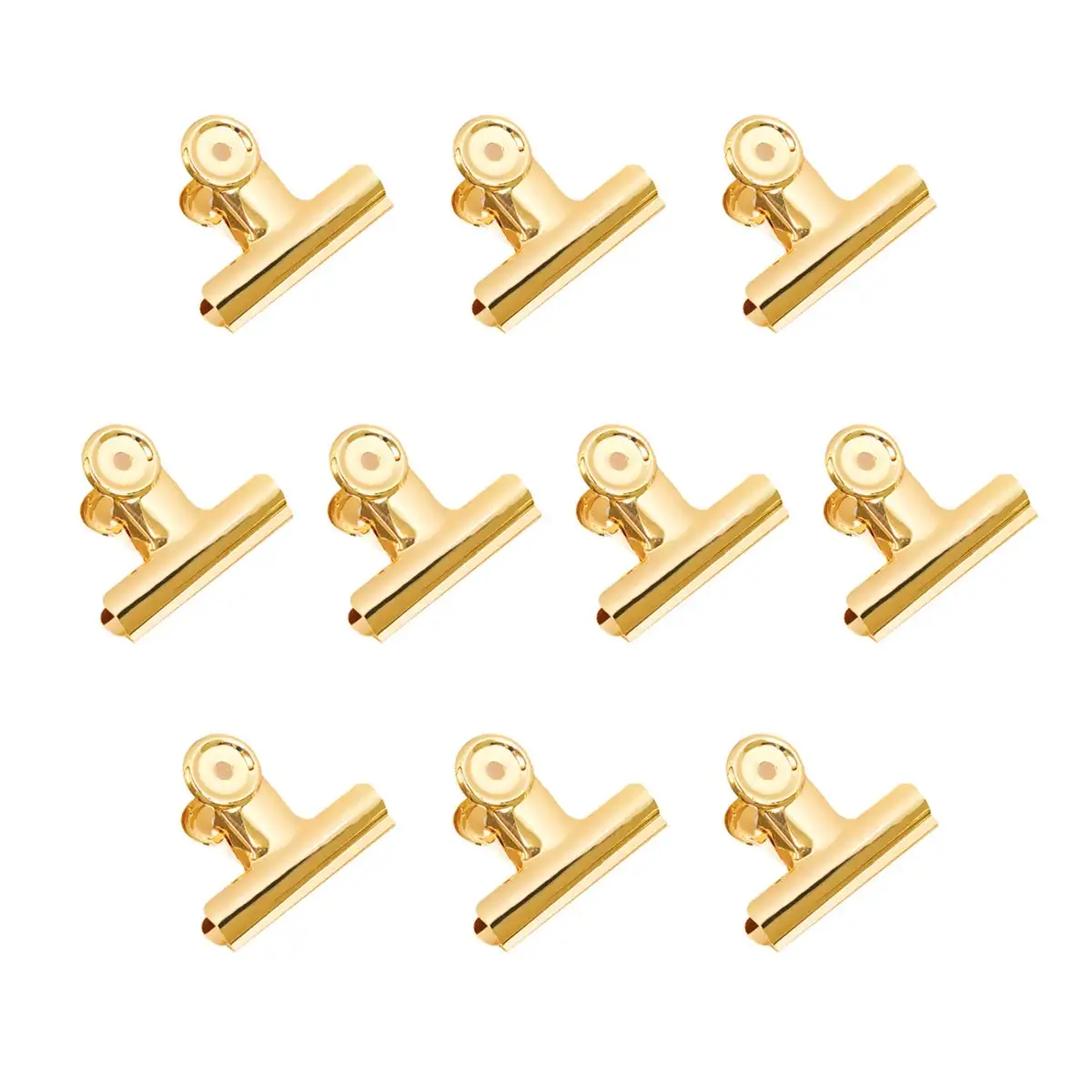 Wholesale Price Multi-color Custom Size Clip Promotion Metal Paper File Binder Clip