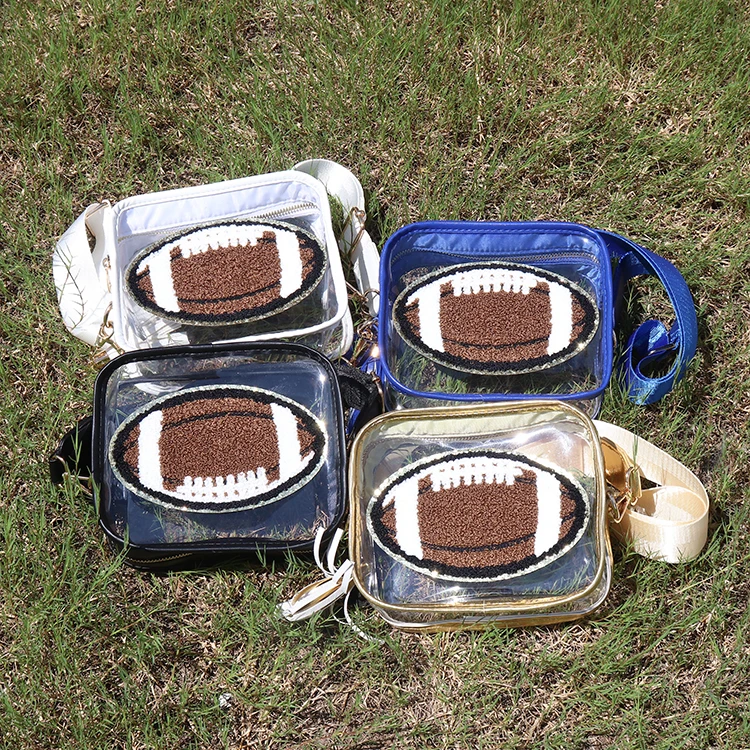 Double Zipper Oval Clear Gameday/Stadium Bag main image 0