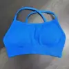 Electric blue bra