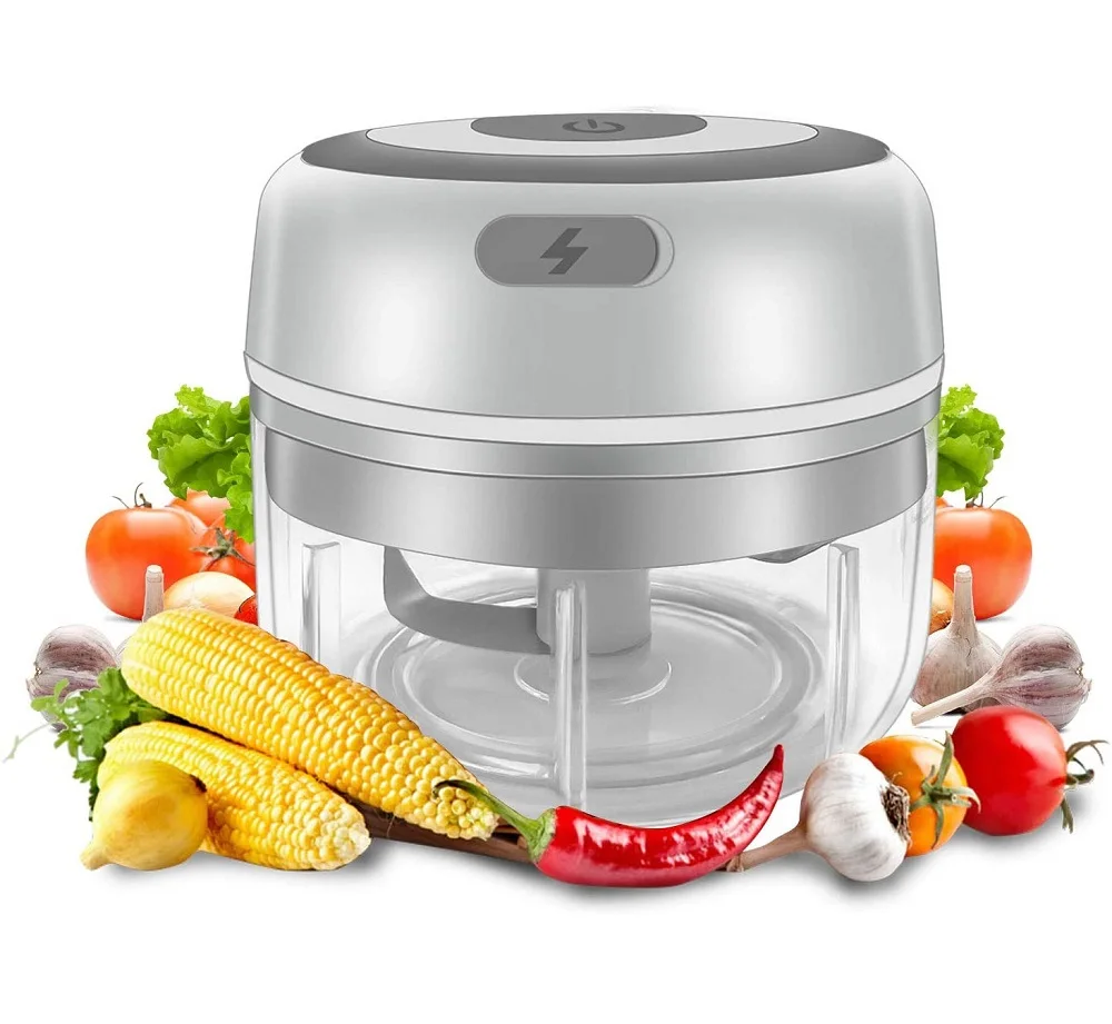 Wireless Mini Electric Food Chopper Compact Garlic Crusher Wireless Garlic  Mince