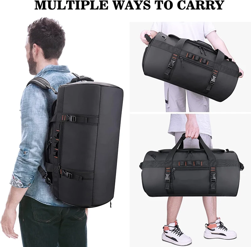 Low MOQ Customized Logo Large Capacity Sports Travel Bag Women ...