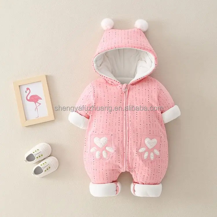 Autumn And Winter New Baby Clothes Newborn Baby Onepiece Clothes