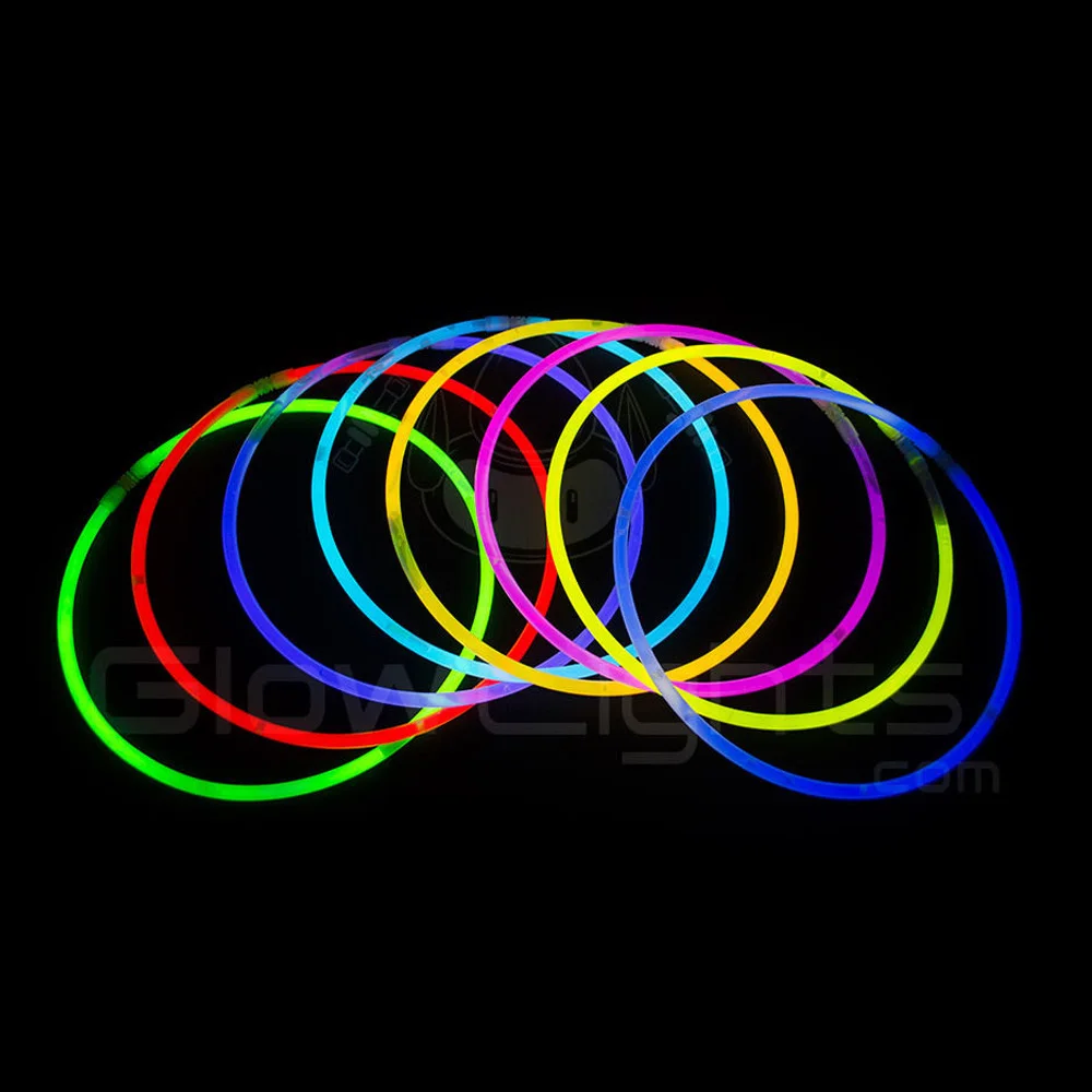 22 Inch Length Glow Stick Necklace Pendant In The Dark Night Glow Stick