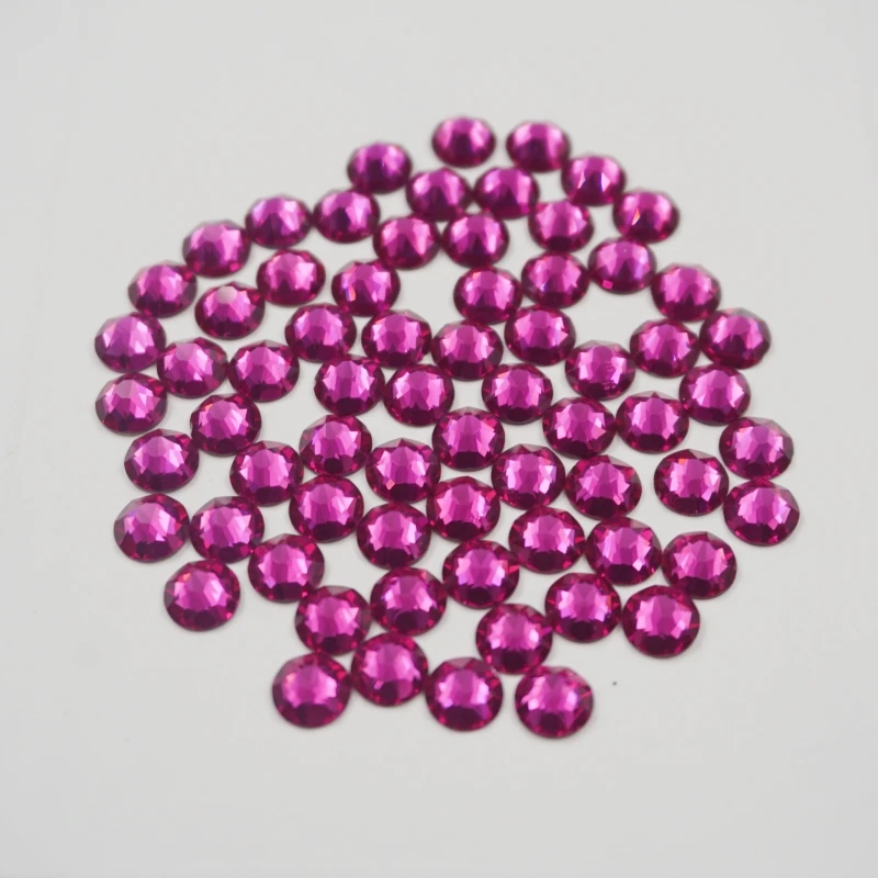 Best quality factory wholesale flatback crystal rhinestones glitter stones non hot fix glass rhinestones for cup decoration