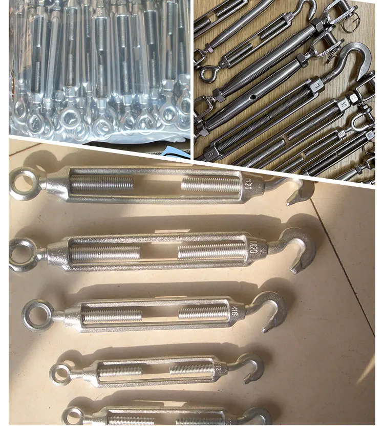 Container Lashing Titanium High Tensile Ss Open Body Stainless