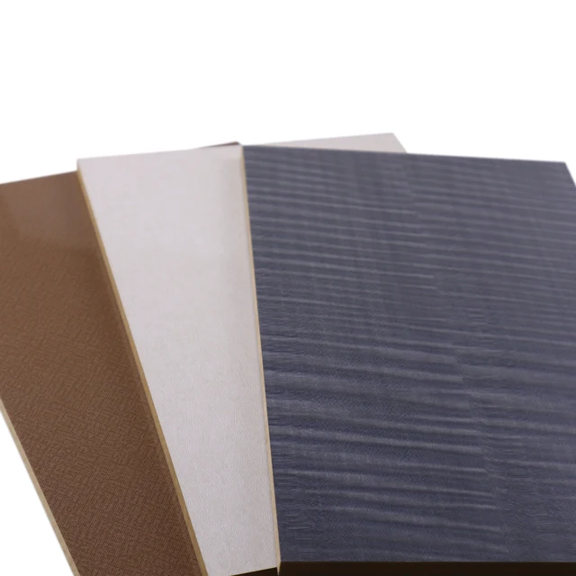 one side or two side 3mm-25mm thickness melamine faced MDF sheet