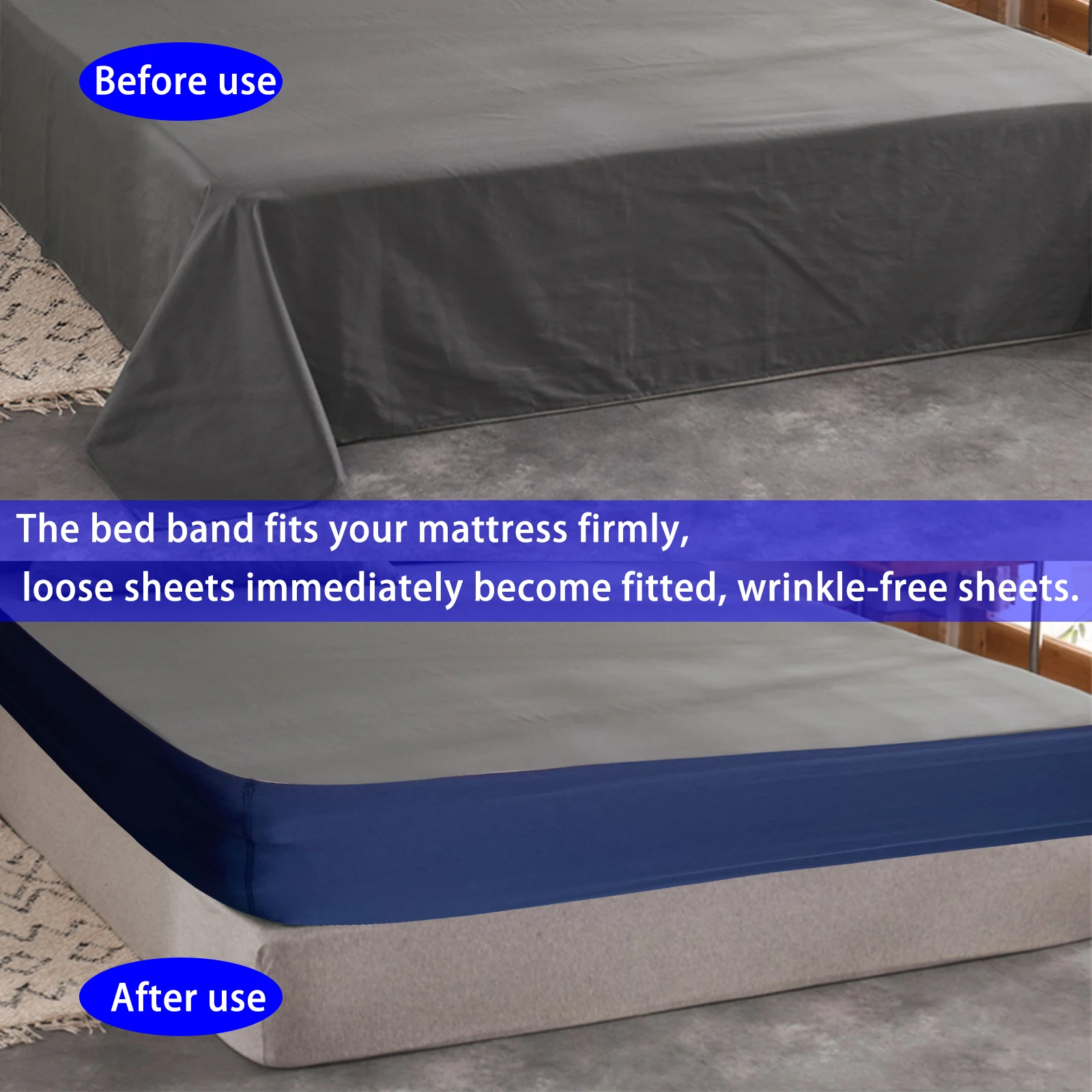 Shop Now - Effective Bed Sheet Holder Band/Strap - Realyou Store