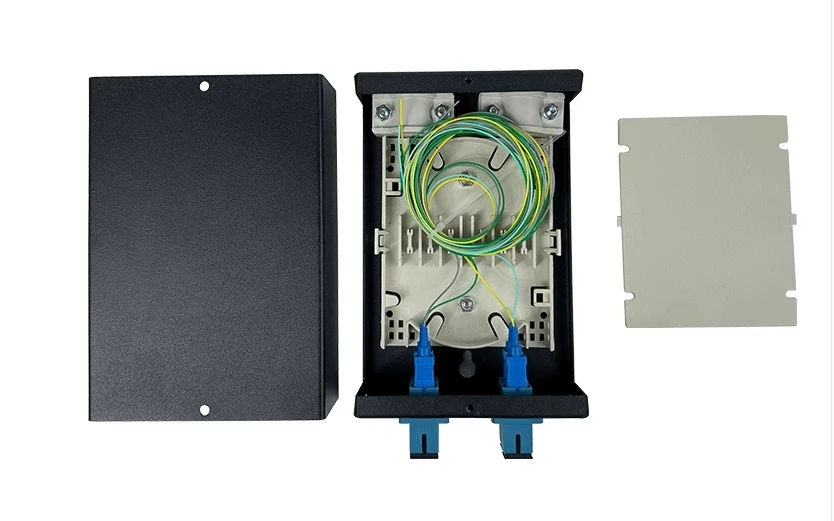 ODF Rack SC LC - 12 Ports 24 Port FC APC for FTTH Network