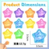 Five-pointed star maltose ball mixed color-127g