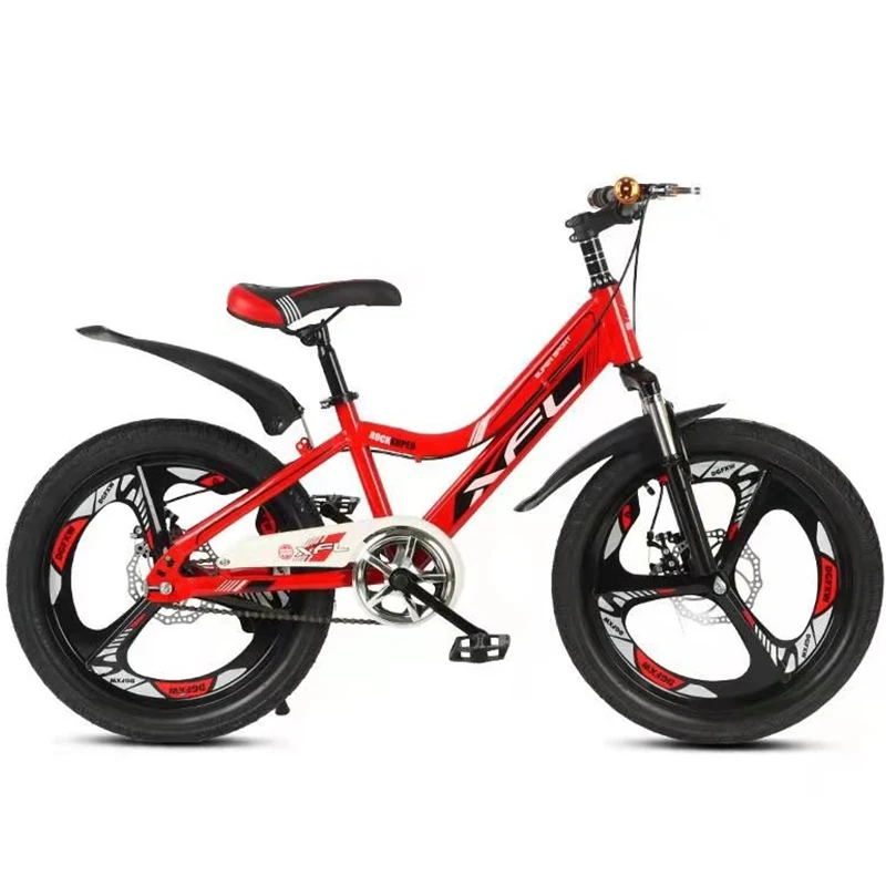 Wholesale 18 20 22 24 Inch Kids Mountain Bike 6 Speed Comfortable Steel Frame Magnesium Alloy Bicycle