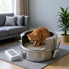 Round cat litter box-diameter 47cm  height 30cm