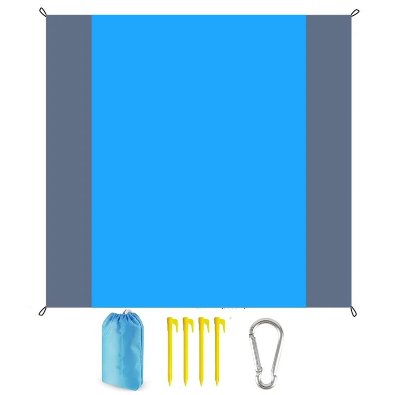Portable Foldable Waterproof Beach And Picnic Camping Mat_voghion.com