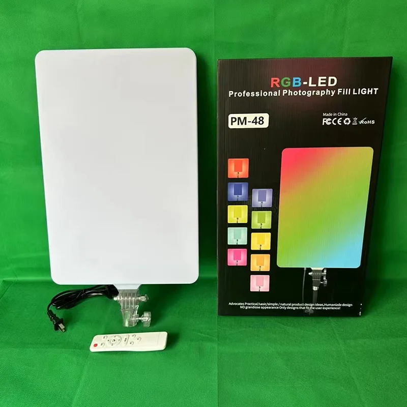 New Style Large 24 Inch RGB Studio Set Lighting Equipment Flash Led Light  Panel Photography Photography Lighting Kit