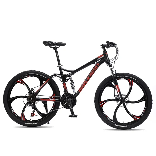 27.5 Inch MTB Adult Mountain Bicycle Lightweight Full Suspension 27 Speed Bike with 21 Speed Gears OEM Available