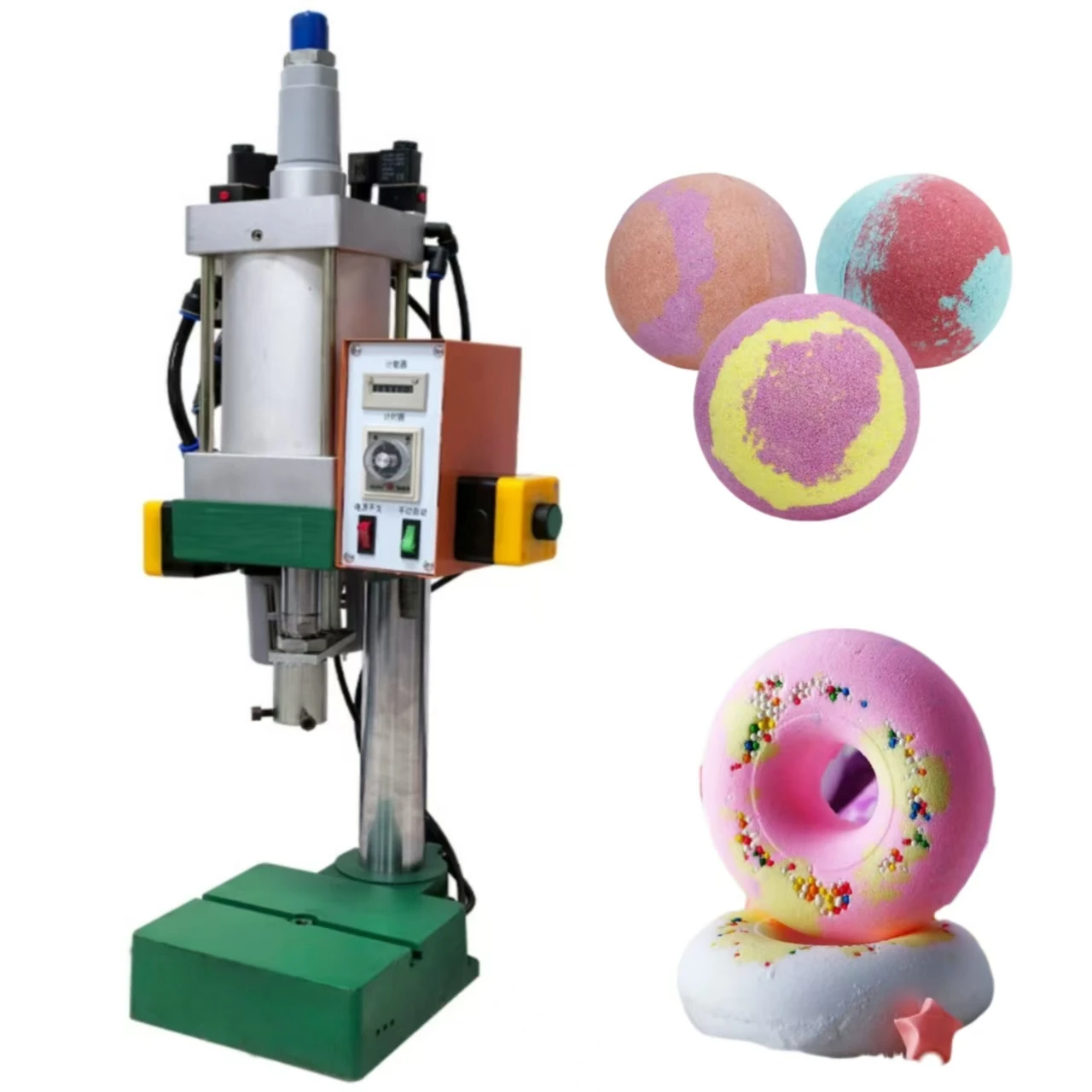 New Type Bath Bomb Ball Compression Machine Multi Press Machine Bath Bomb Bath Bomb Wrapping Machine