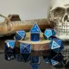 colorful Silver-edged blue