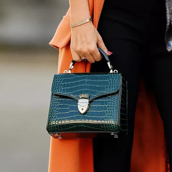 Luxury Handbags Popular Ins Style Custom Logo Crocodile Leather For ...